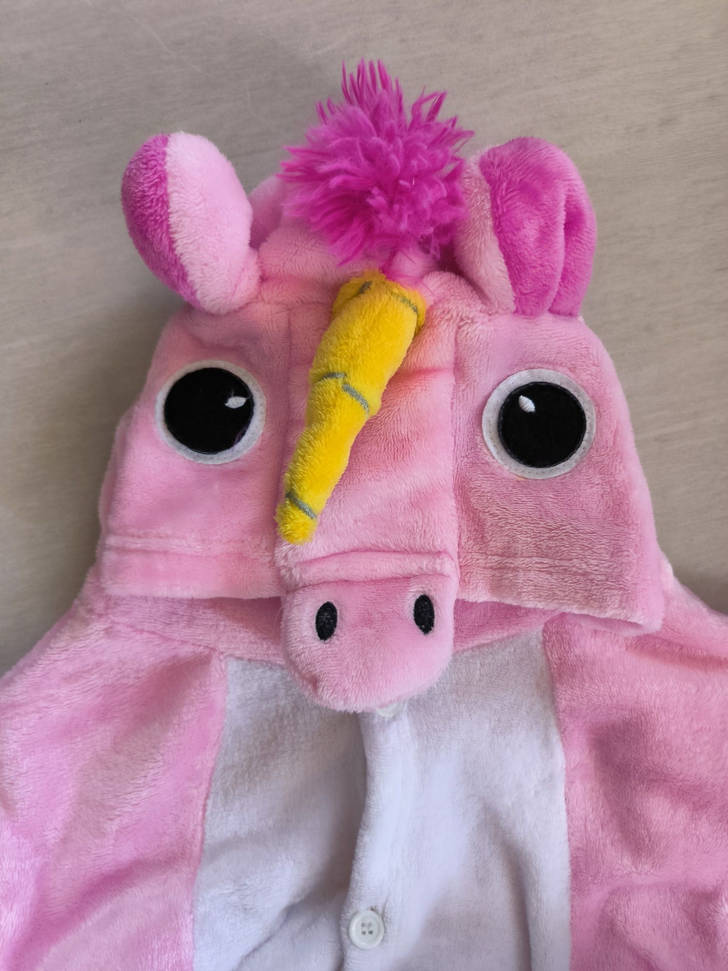 Kigurumi/piżama dziewczęca/kostium unicorm/jednorożec rozm. ok. 122/12