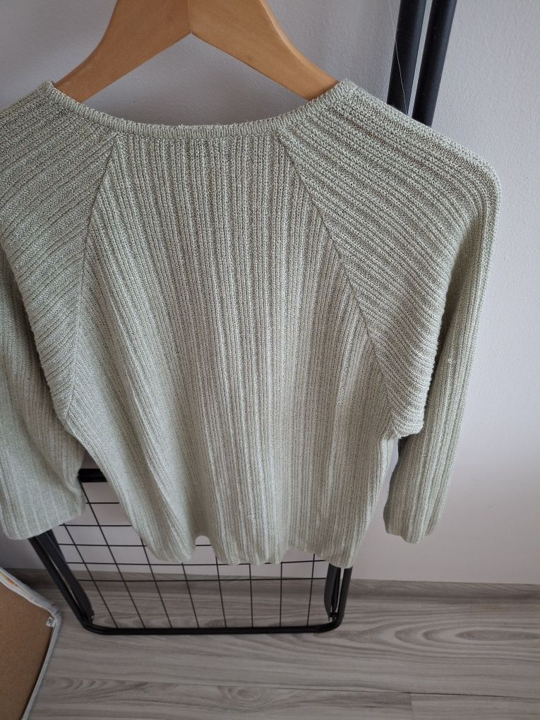 Sweter rozpinany pod szyję