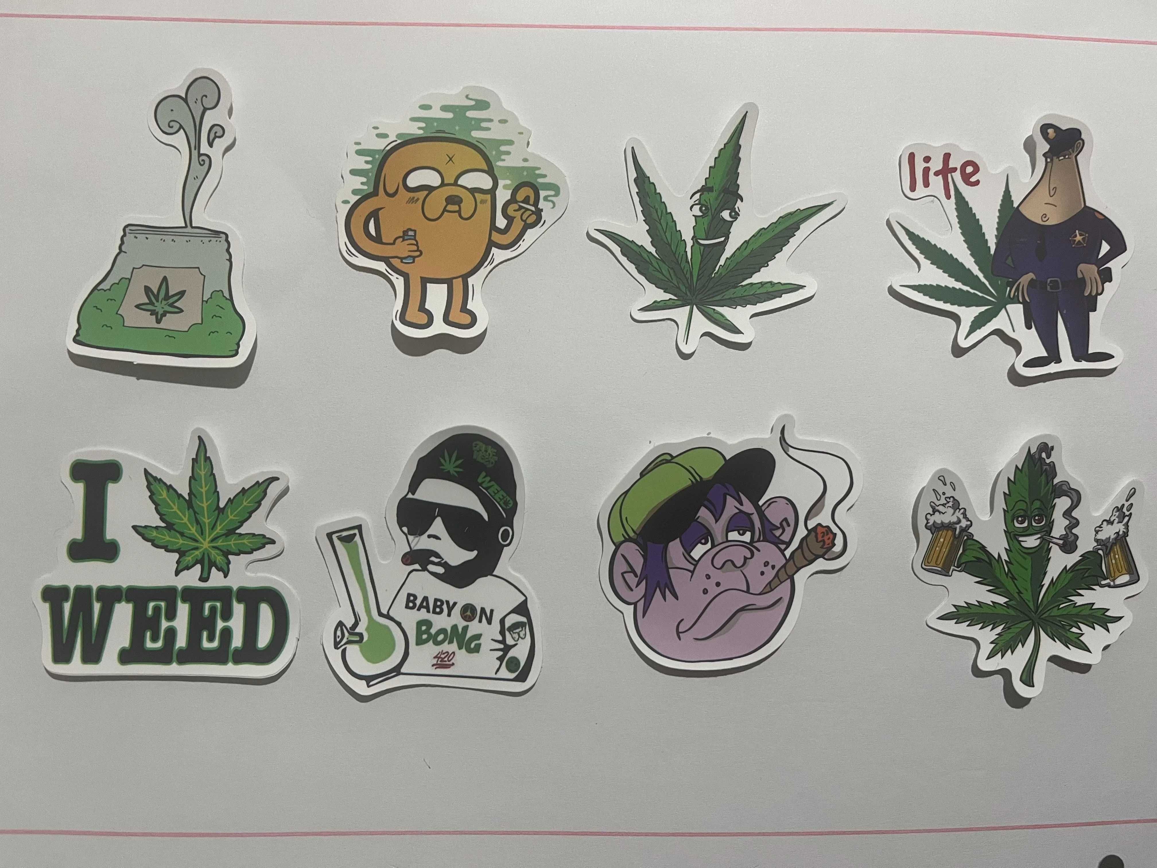 Autocolantes/Stickers Cannabis