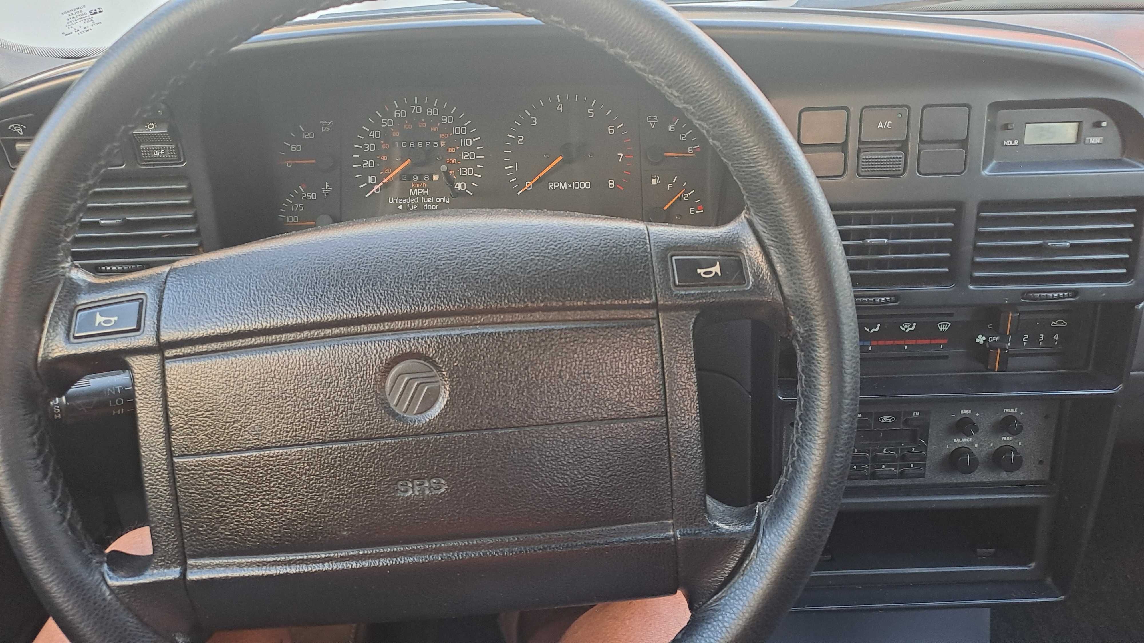 FORD Mercury CAPRI  - Cabriolet 1991