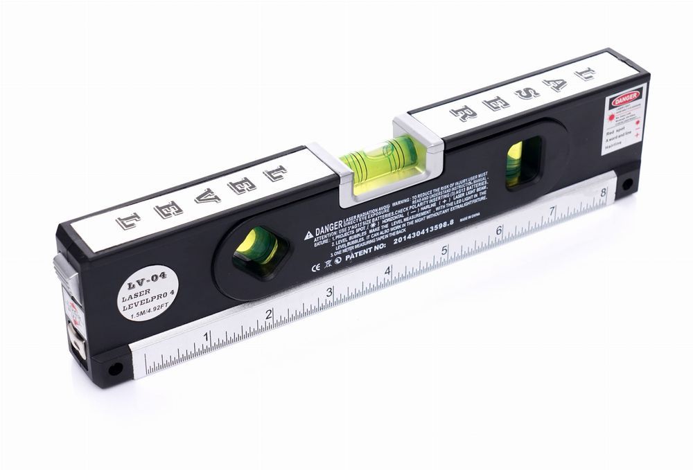 Poziomica laserowa z miarą KD10438