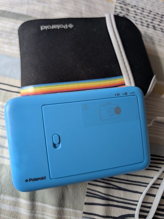 Polaroid snap com bolsa