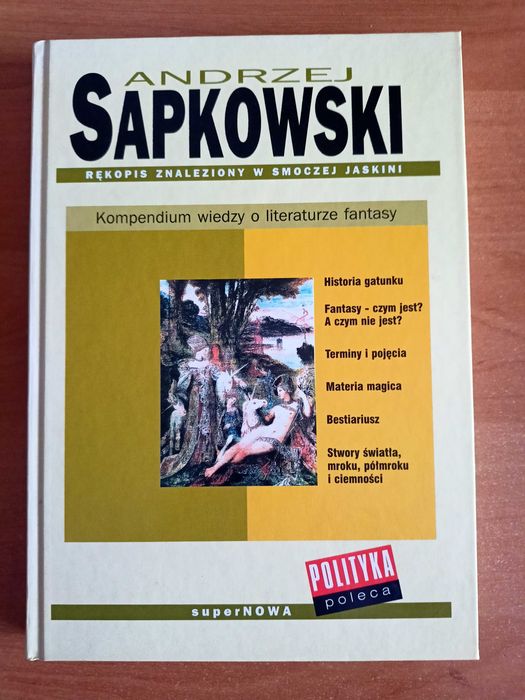 Rękopis znaleziony w smoczej jaskini Sapkowski BDB