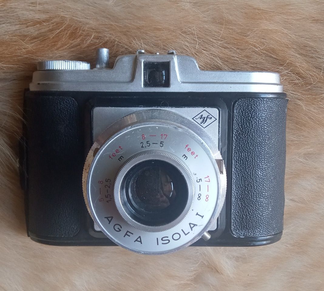 Zabytkowy aparat fotograficzny AGFA ISOLA I