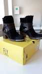 Botki FLY London Black/DK Brown rozm.35