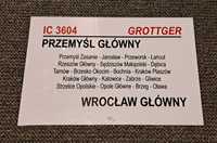 IC Grottger - Tablica Relacyjna PKP InterCity