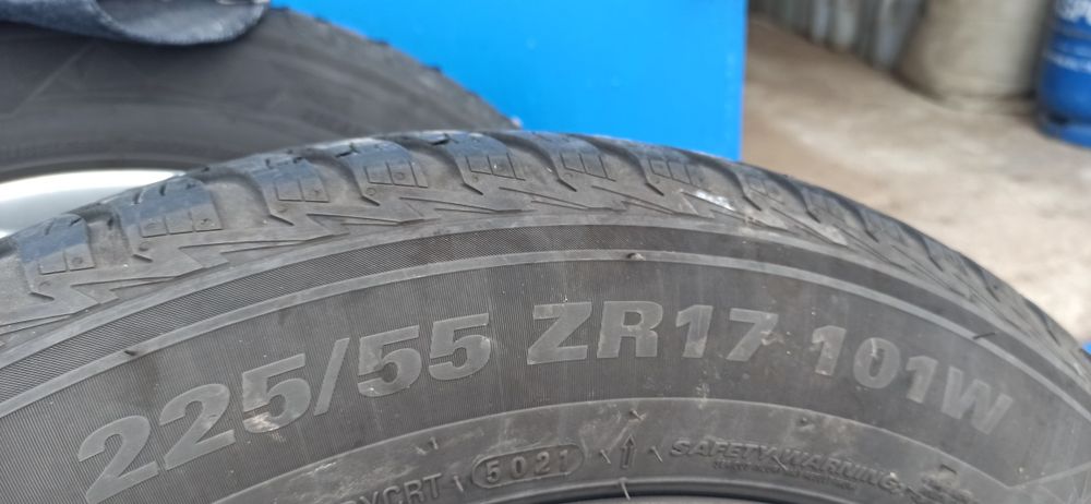 Koła 17" BMW (f10-f11) 5×120 z oponami wielosezon