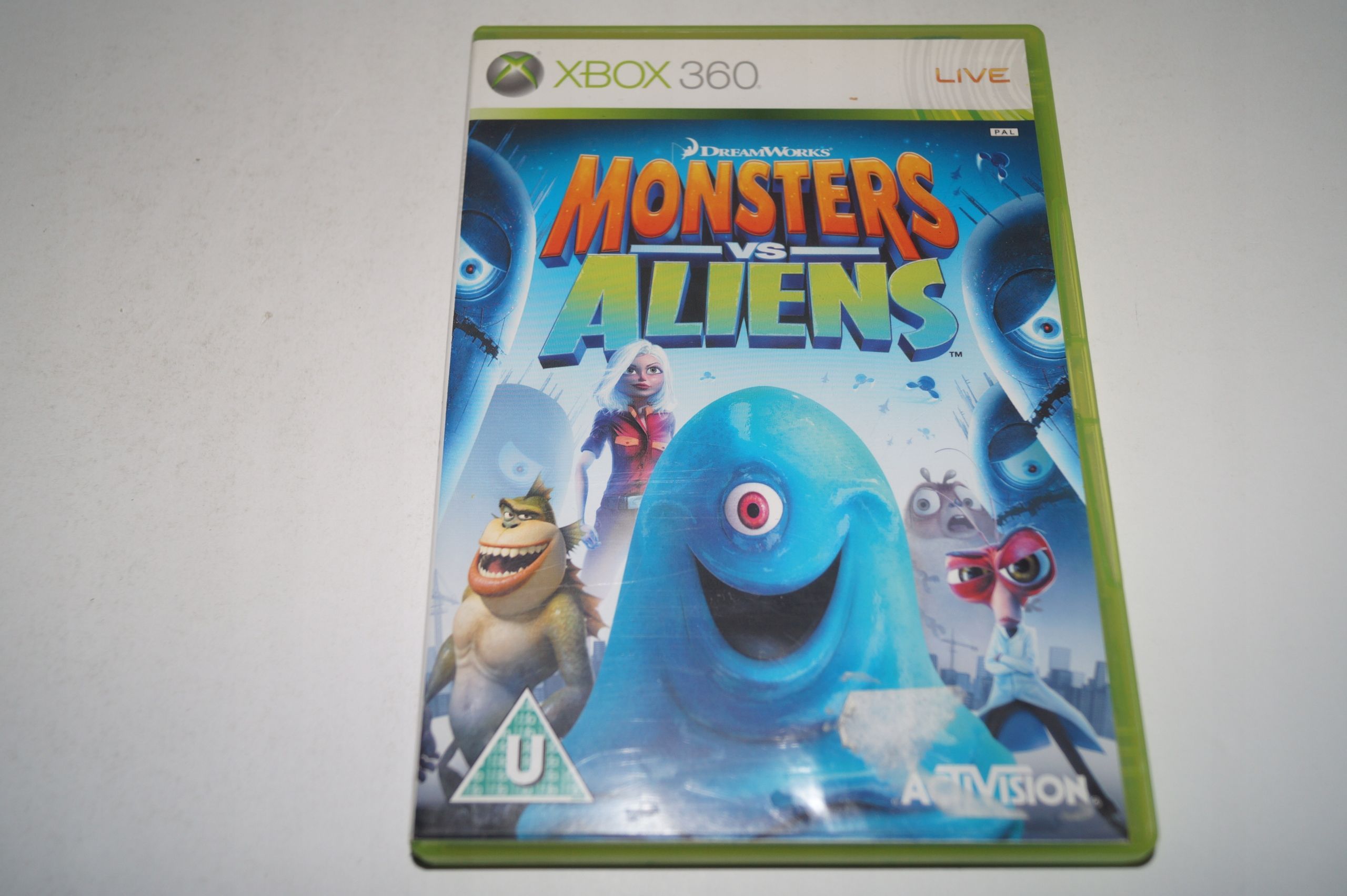 Gra Xbox 360 Monsters Vs Aliens