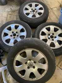 4 Jantes Audi 5x112 R15 com pneus