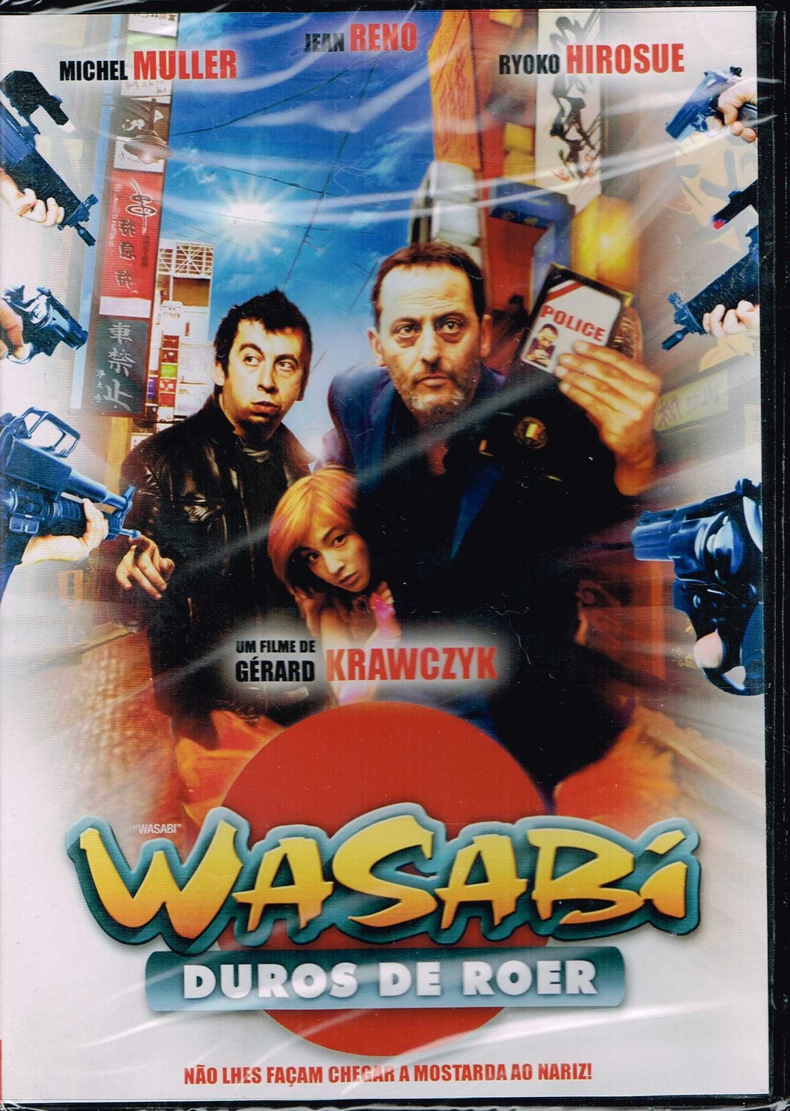 Filme em DVD: Wasabi Duros de Roer - NOVO! SELADO!