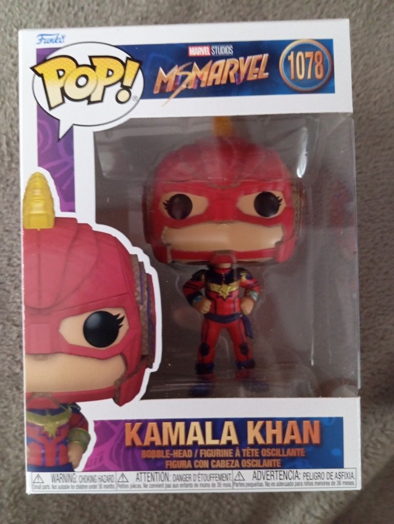 FIGURKA FUNKO POP Vinyl: Marvel Kamala Khan figurka kolekcjonerska