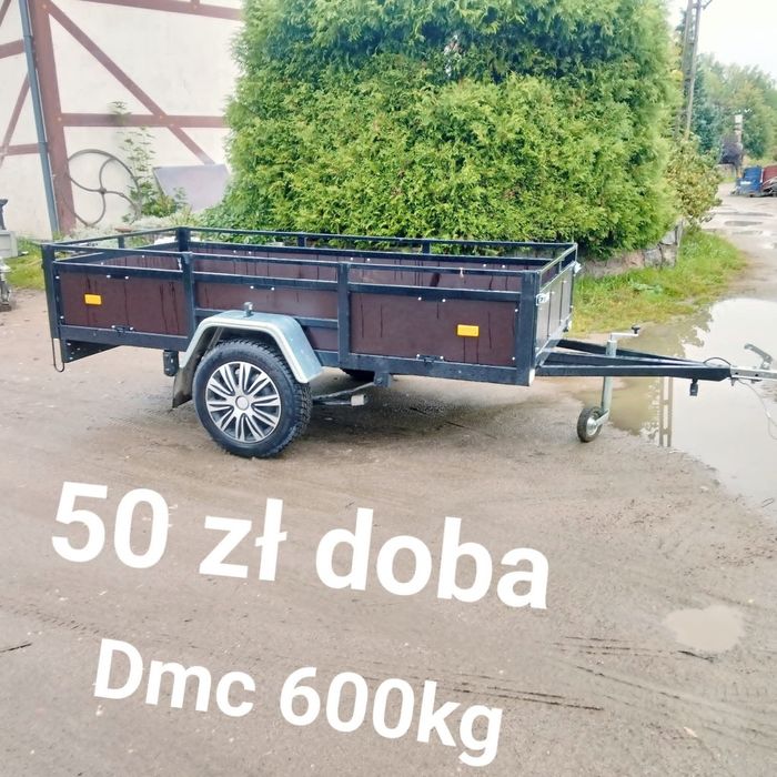 Wynajem przyczepki przyczep Przodkowo wypożyczalnia