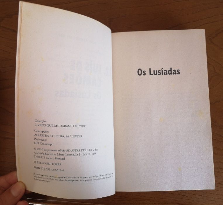 "Os Lusíadas" de Luís de Camões