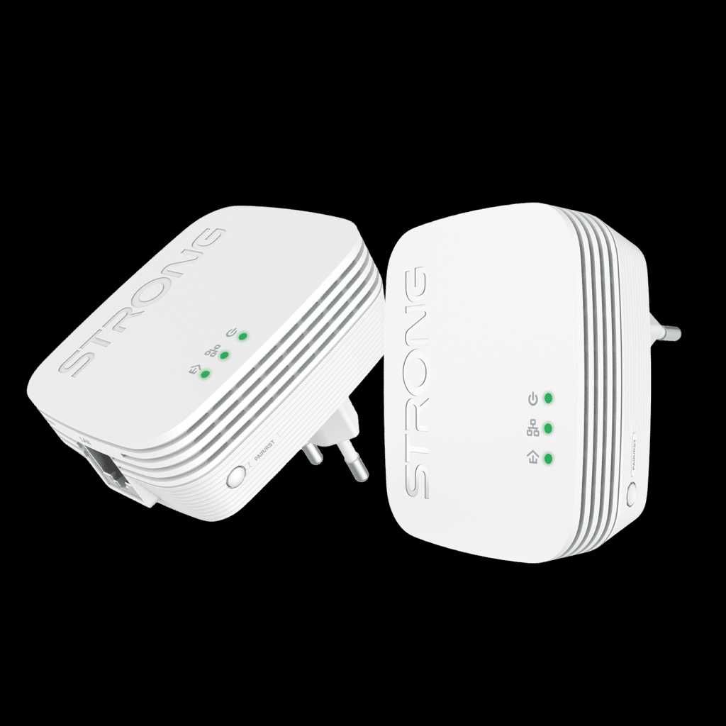 Transmiter Sieciowy WIFI Strong  Powerline 1000 KIT MINI 1000 Mbps