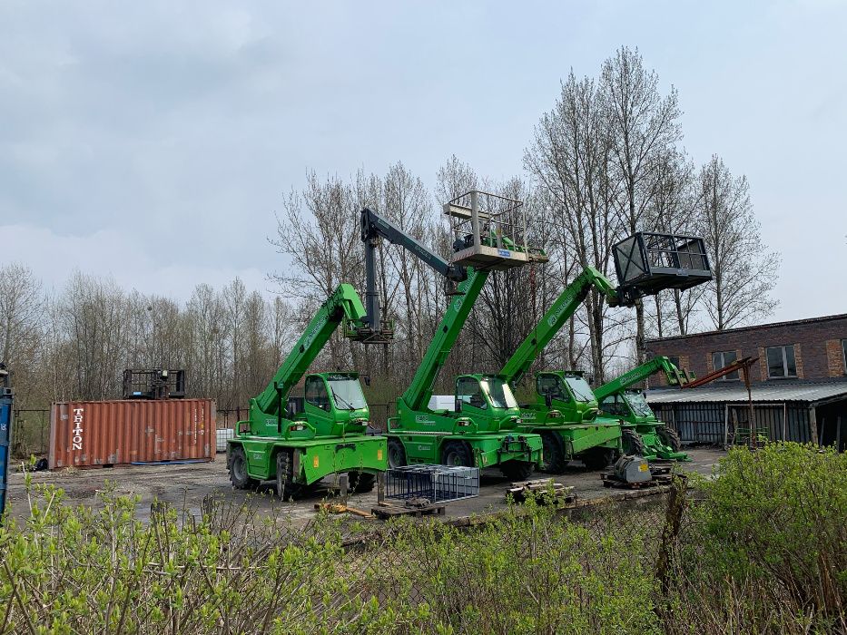 Wynajem, usługi MERLO MANITOU MRT Ładowarka Teleskop, Zwyżka.