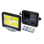 Lampa ogrodowa led Czujnik ruchu pilot solarna