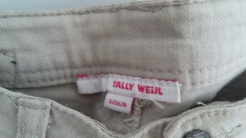 Spodnie beżowe Tally Weijl S/36