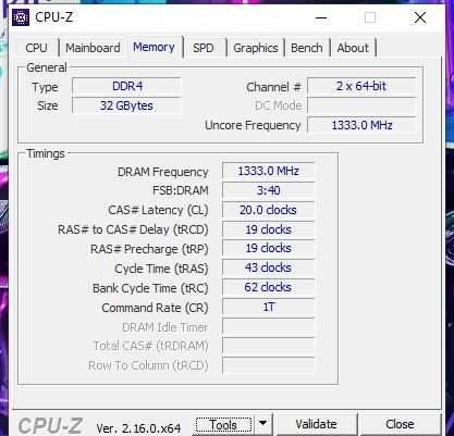 Оперативная память HyperX Fury 32 gb 2х16 DDR4: 3200 МГц