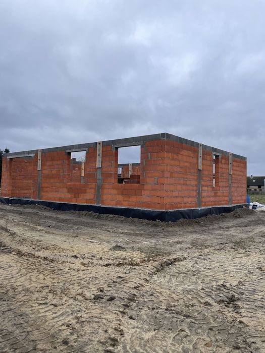 Dom w trakcie budowy -wolnostojący- Moraczewo