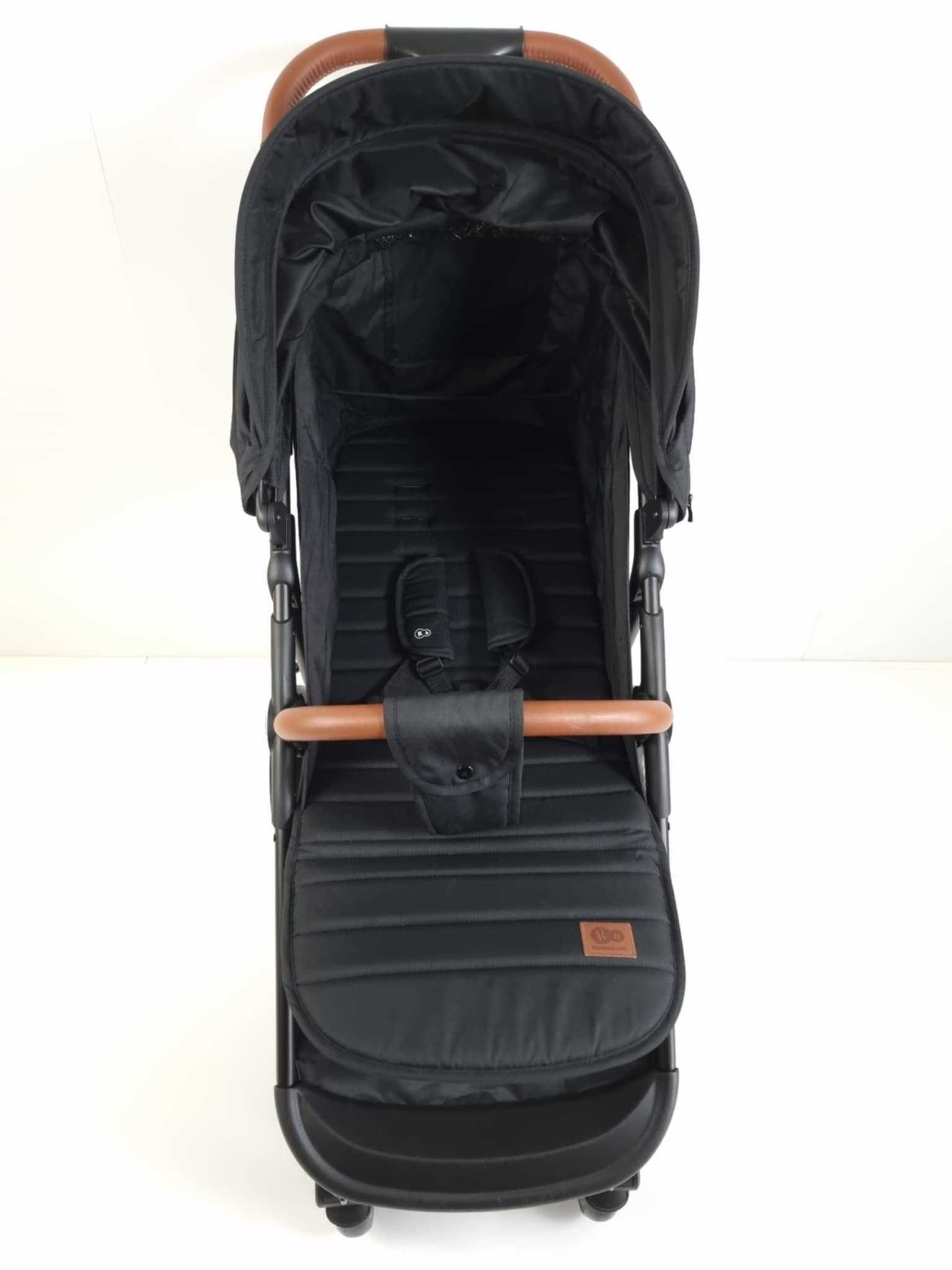 Wózek spacerowy Kinderkraft Grande Plus do 22 kg Black czarny jak nowy