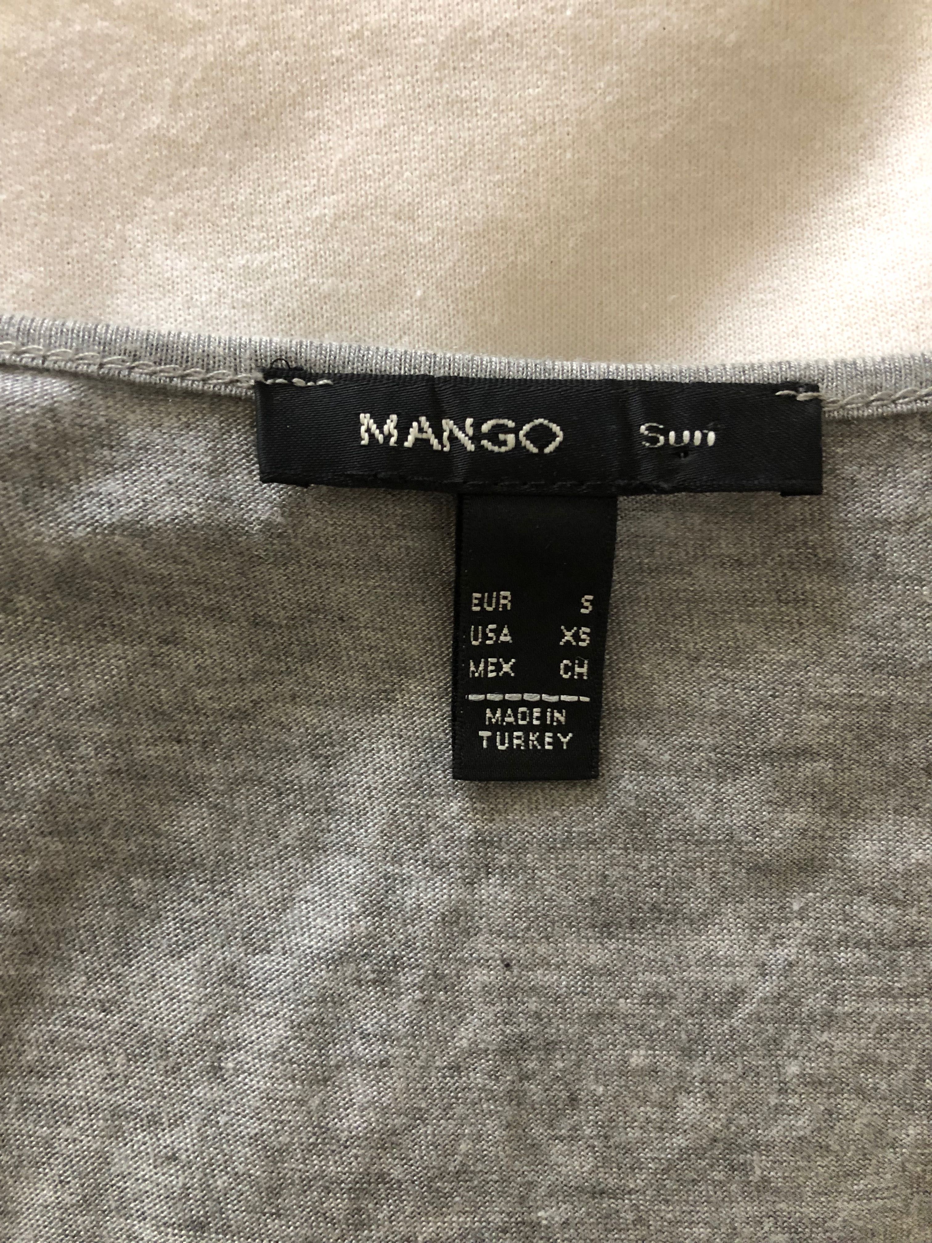 Top lantejoulas Mango