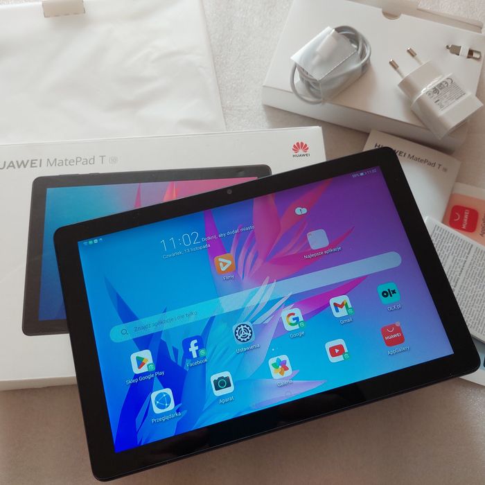 Huawei MatePad T10. Ekran 10 cali. Android 10.0
Tablet