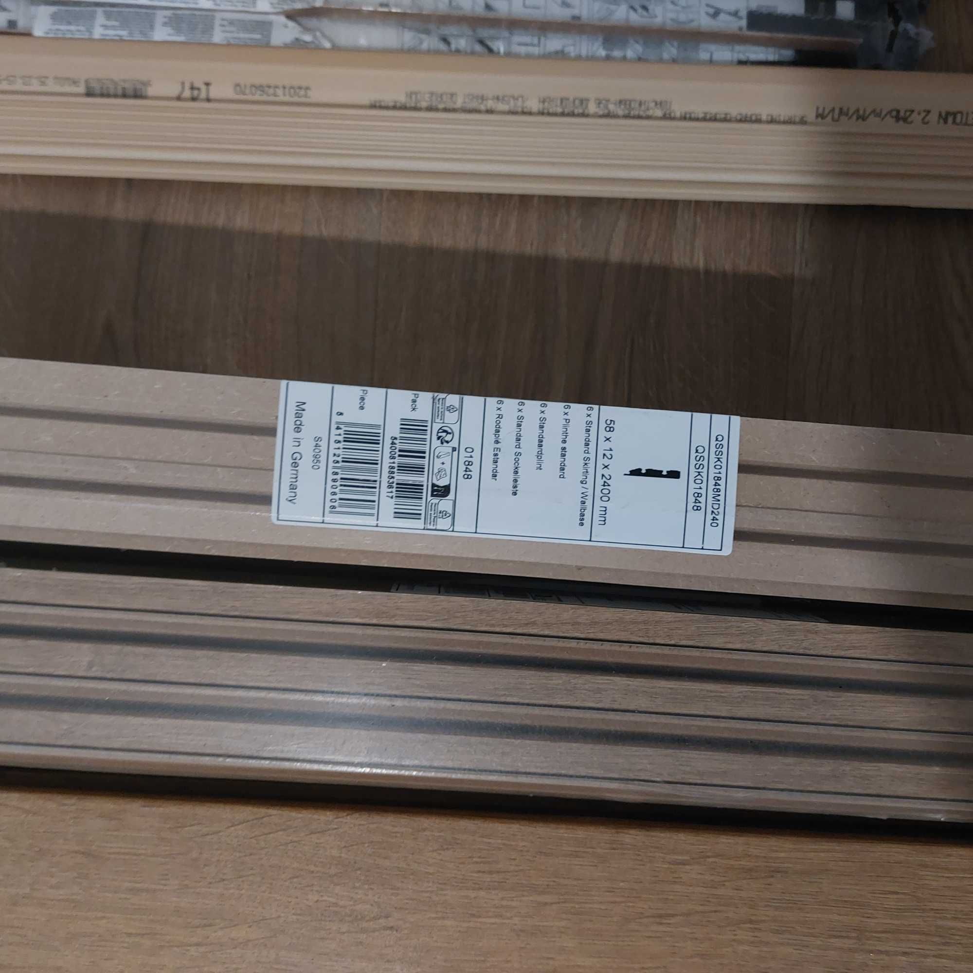 Listwa przypodłogowa mdf 2400x58x12 1848 klasyczna quick-step 35 szt
