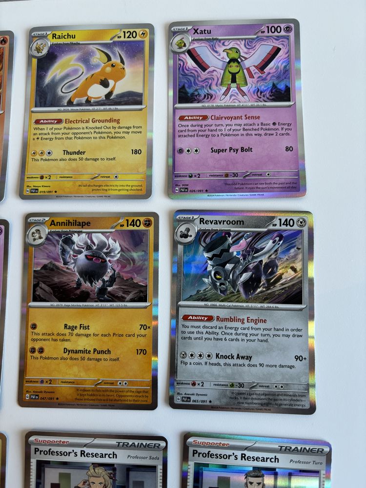 12 Cards Pokémon Scarlet&Violet - Palden Fates