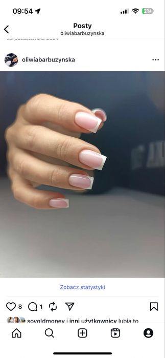 Manicure zel/hybryda