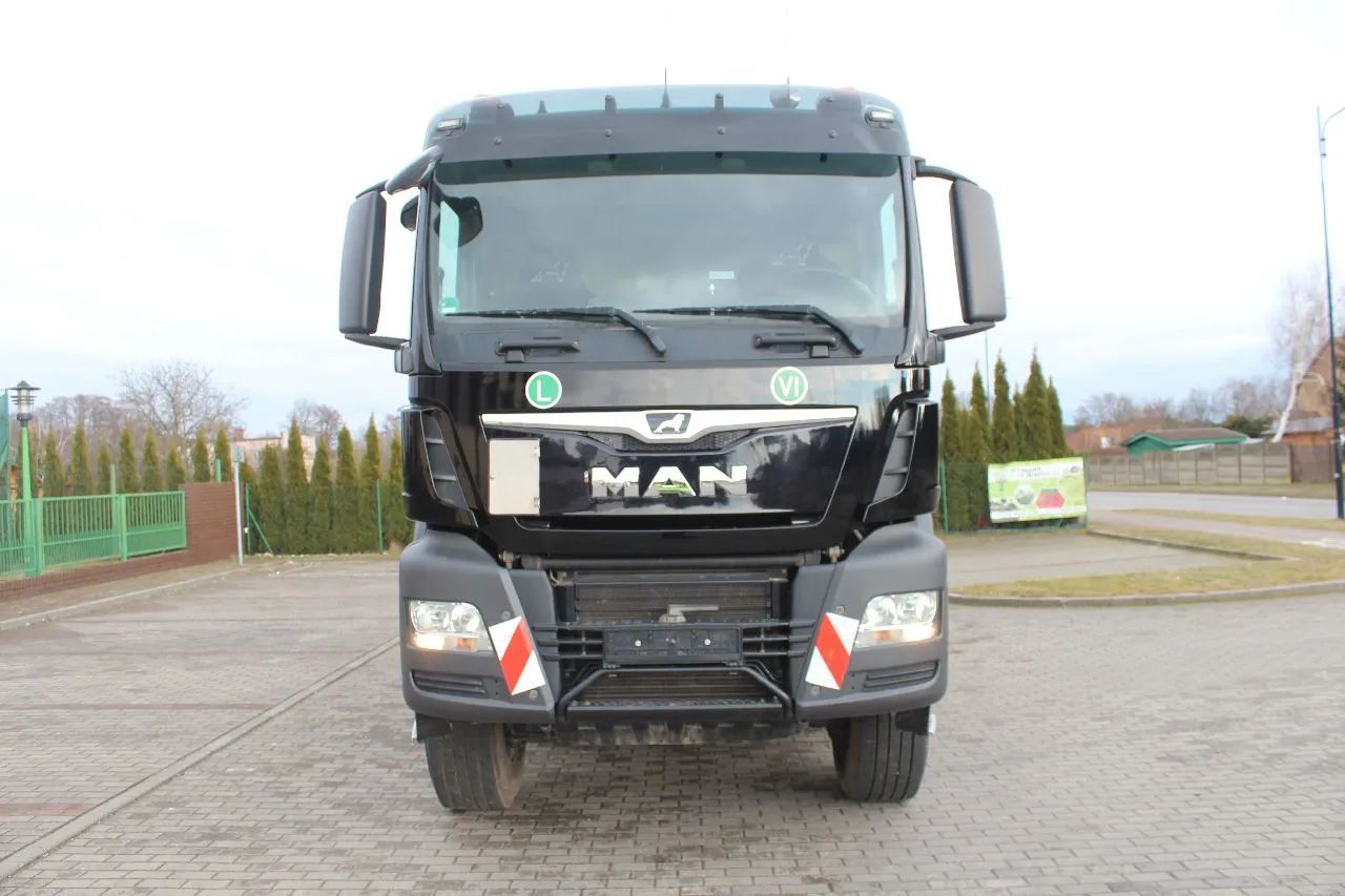 MAN TGS 35.470 8x6 WYWROTKA MEILLER KIPPER Z NIEMIEC  Tylko 63.000 km, mulda, nawigacja, kamera cofania