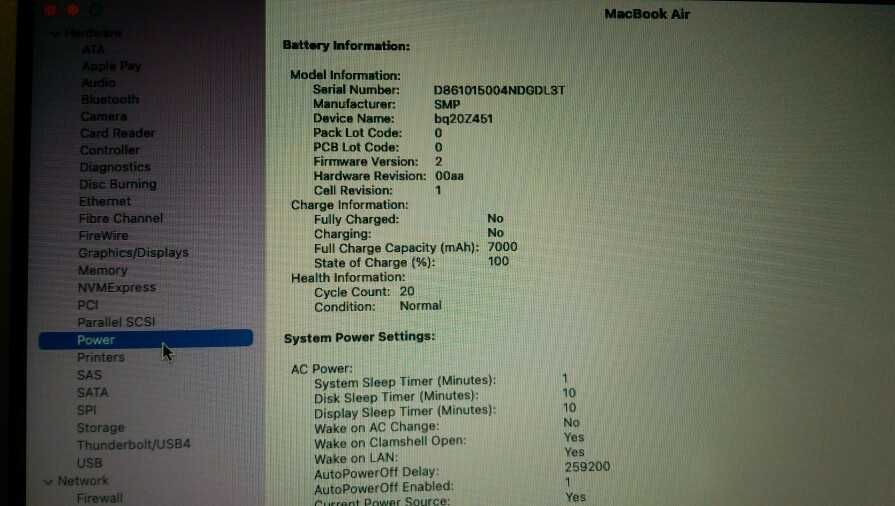 Акумулятор Apple MacBook Air 13 A1369 A1466 A1496