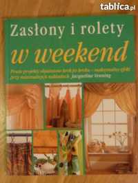 Zasłony i rolety w weekend - Jacqueline Venning,  Nowa