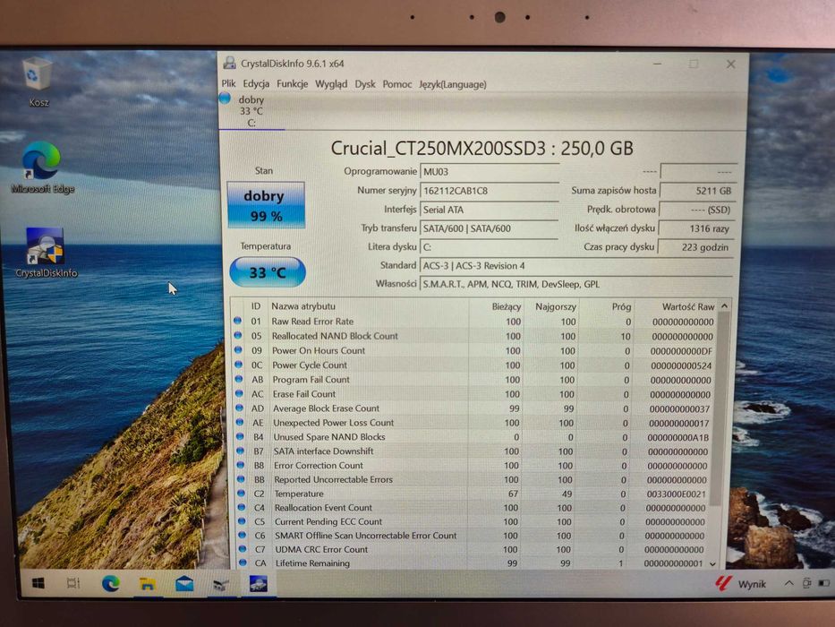 Laptop Ultrabook Samsung NP730U3E 13,3" Intel i5 10GB RAM 250GB SSD