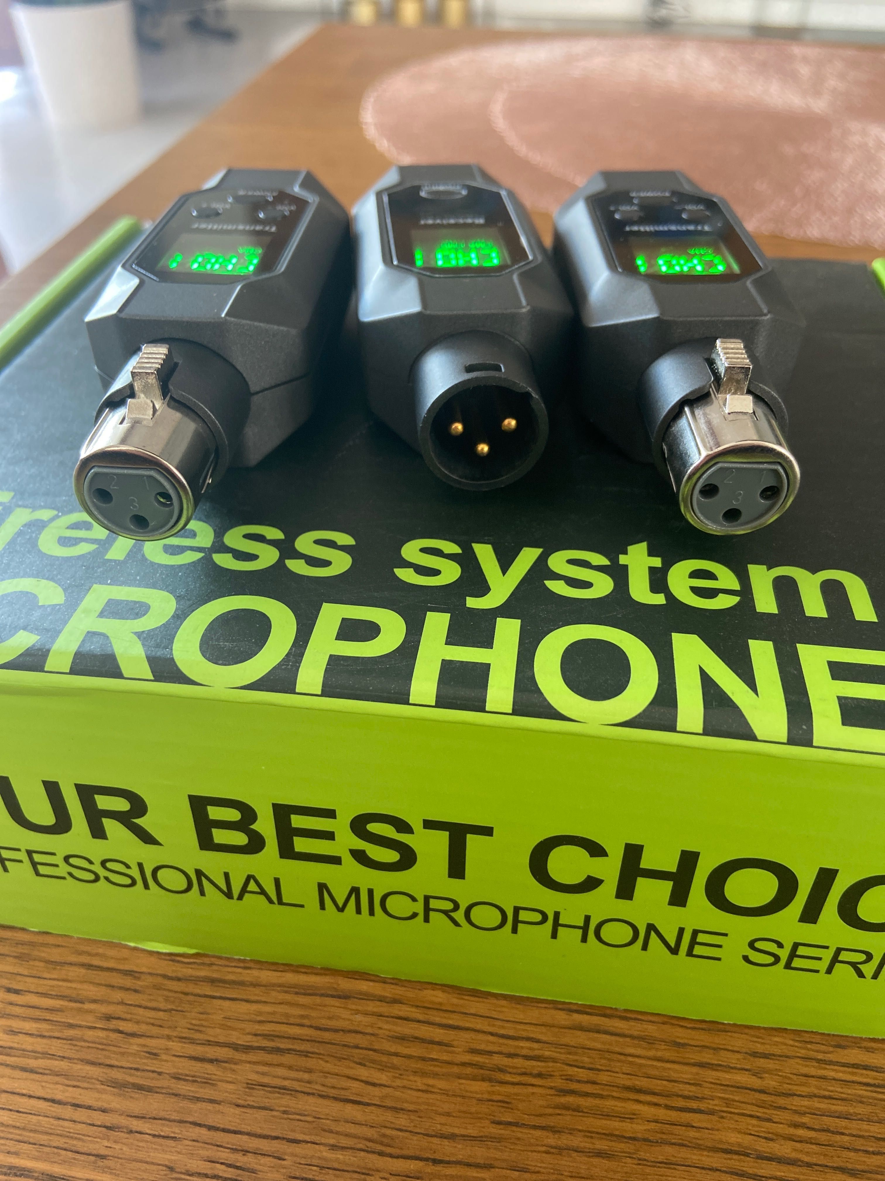 Transmitter mikrofonowy XLR 20m