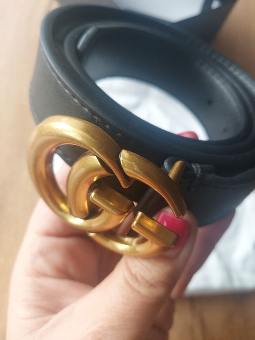 Pasek Gucci,klamra GG