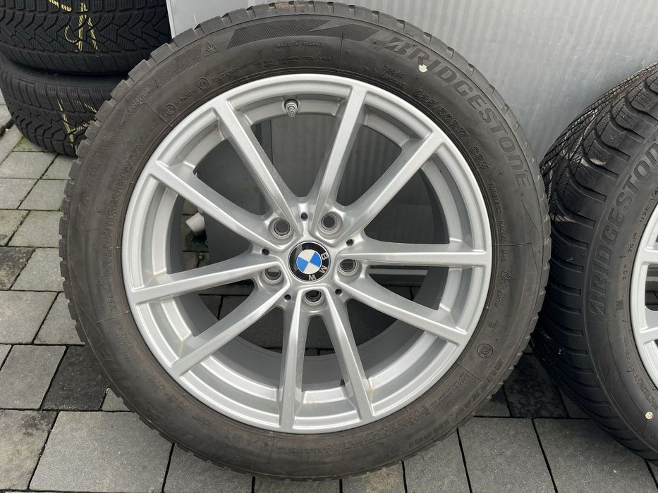 BMW 3 G20 G21 5x112 FELGI Z OPONAMI ZIMA Bridgestone 225/50 R17