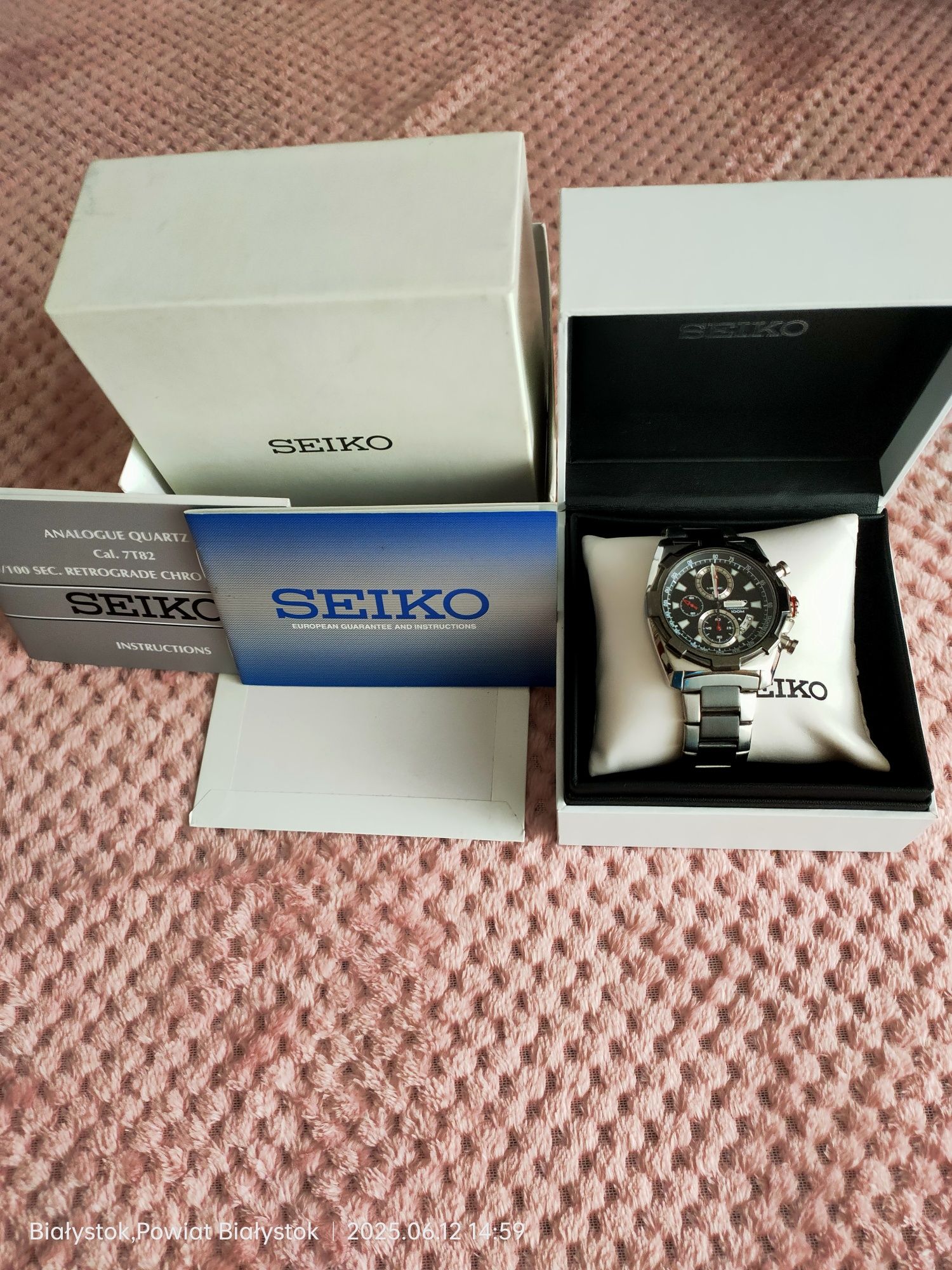 Zegarek męski Seiko