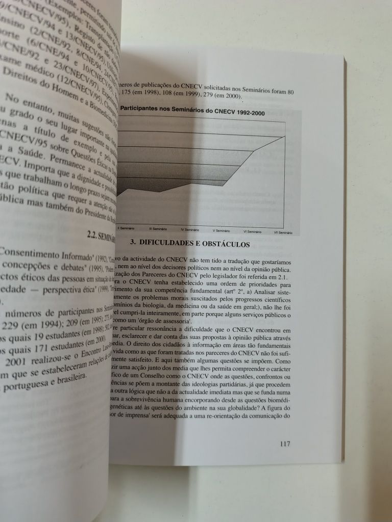 Conselho Nacional de ética para as ciências da vida - Vol. III