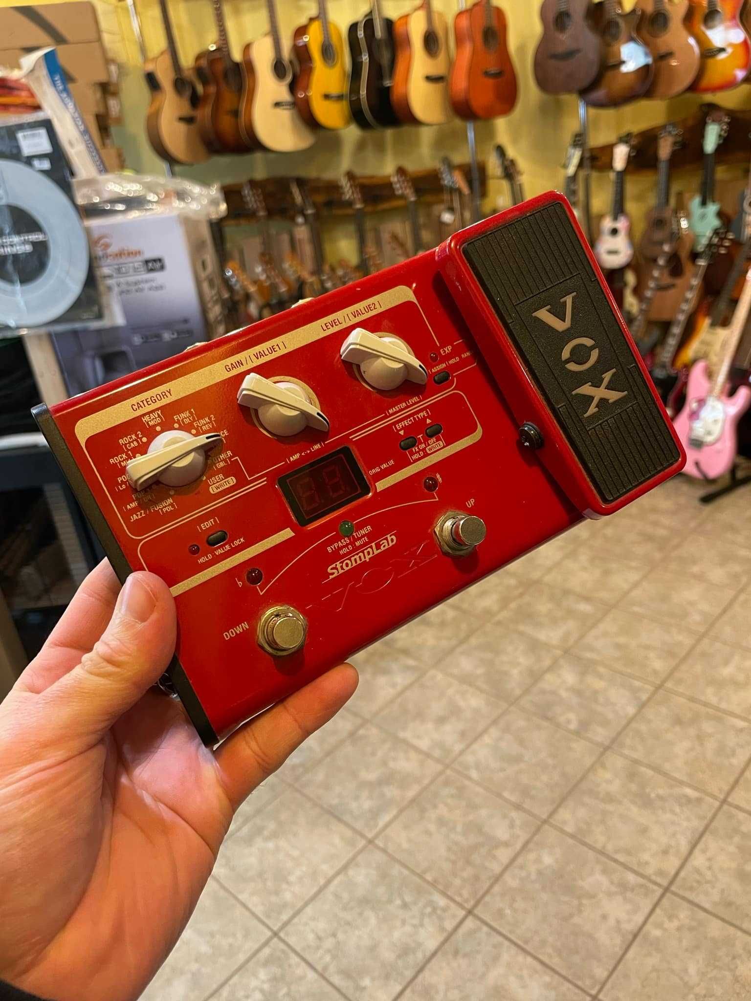 Vox Stomplab 2B - multiefekt do gitary basowej