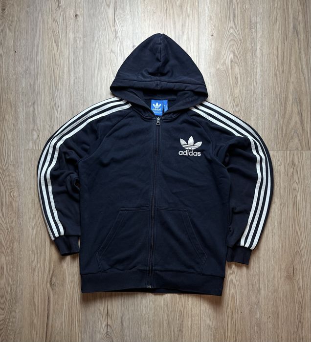 Adidas Bluza rozpinana z kapturem ZIP Hoodie Rap Streetwear