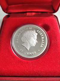 Срібна монета Австралії 50 центів 1/2 унції 2006 рік