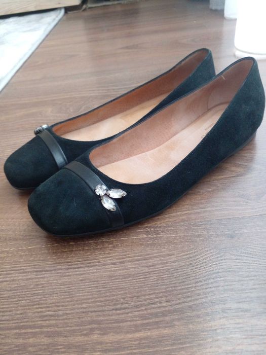 Замшеві балетки Hobbs London