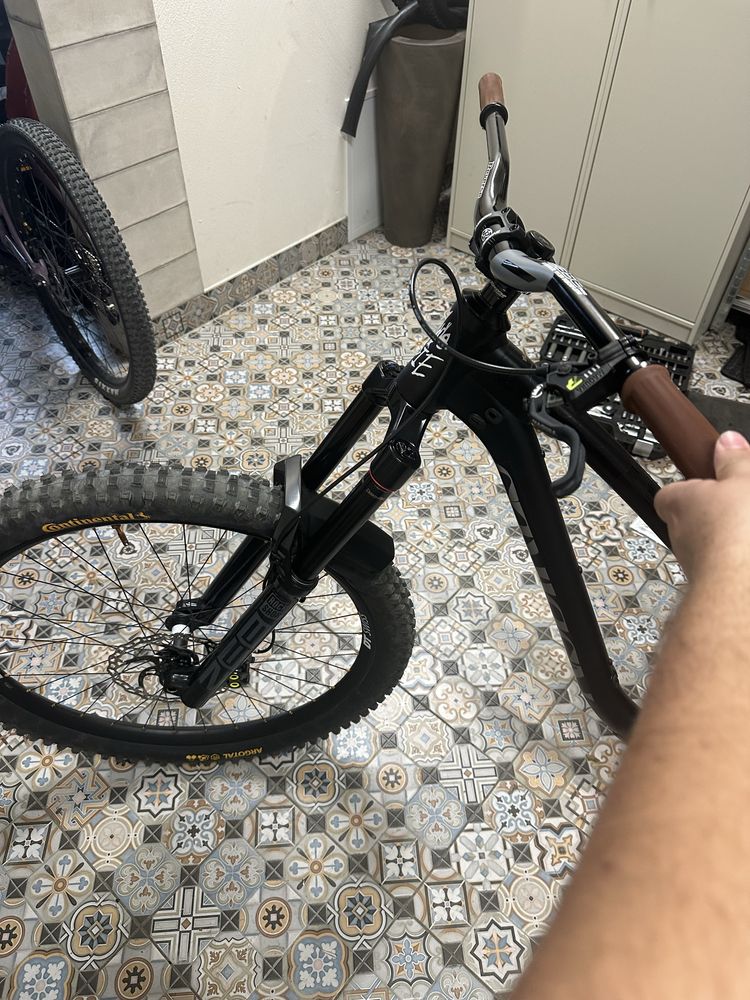 Rock shox zeb 190 plus mostek i koło fr541 29cali