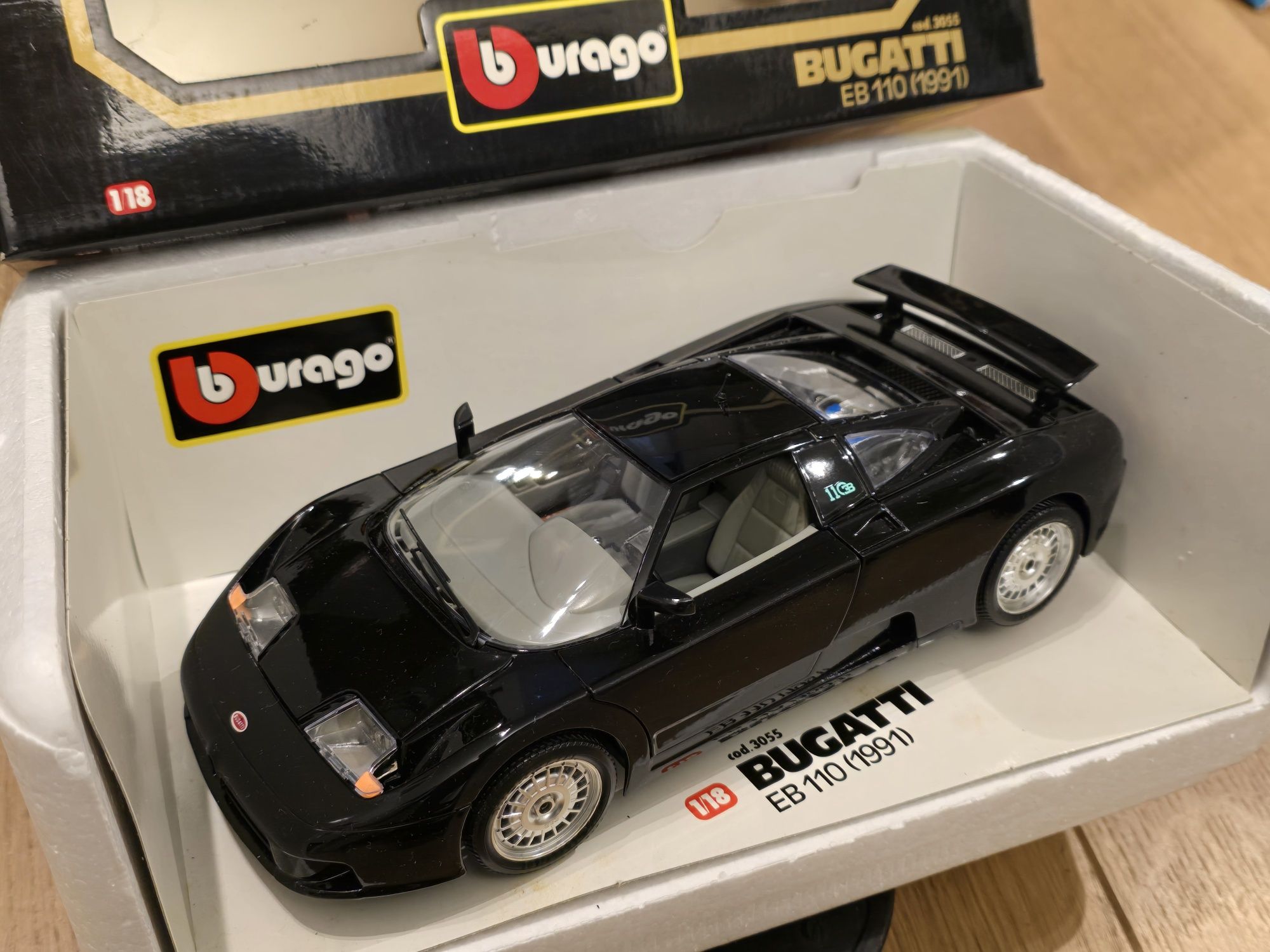 BBURAGO Bugatti EB 110 1:18 cod. 3055