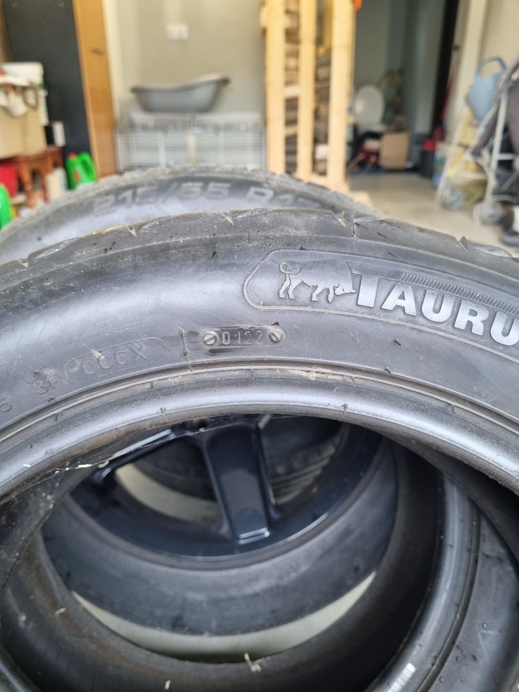 Koła Bmw e39 z oponami 205,55,r17