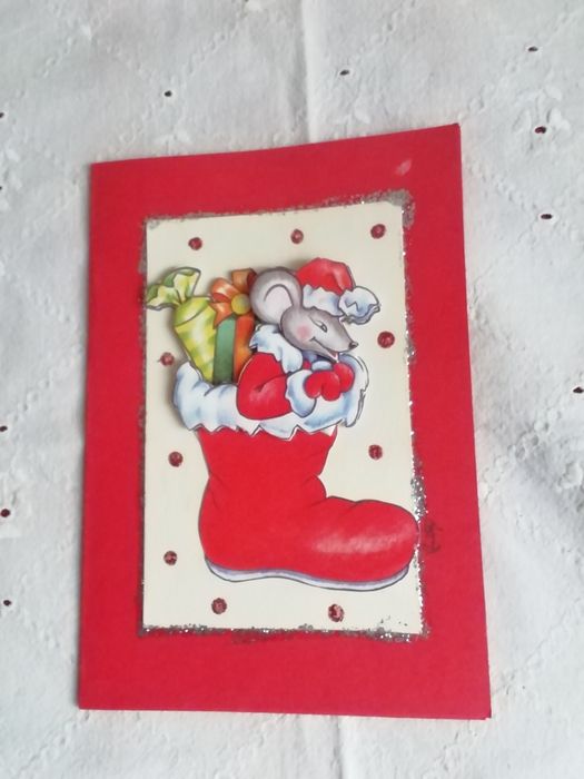 Postal de Natal, com relevo