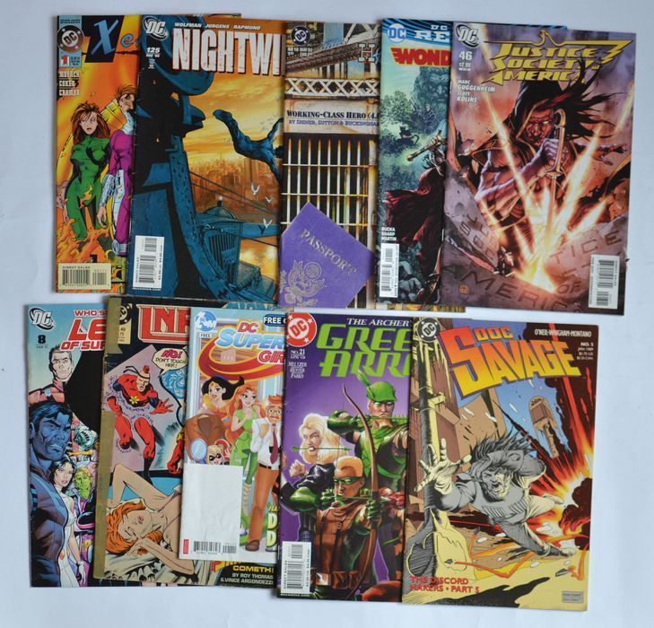 Dc Comics zeszytówki różne komiksy zestaw