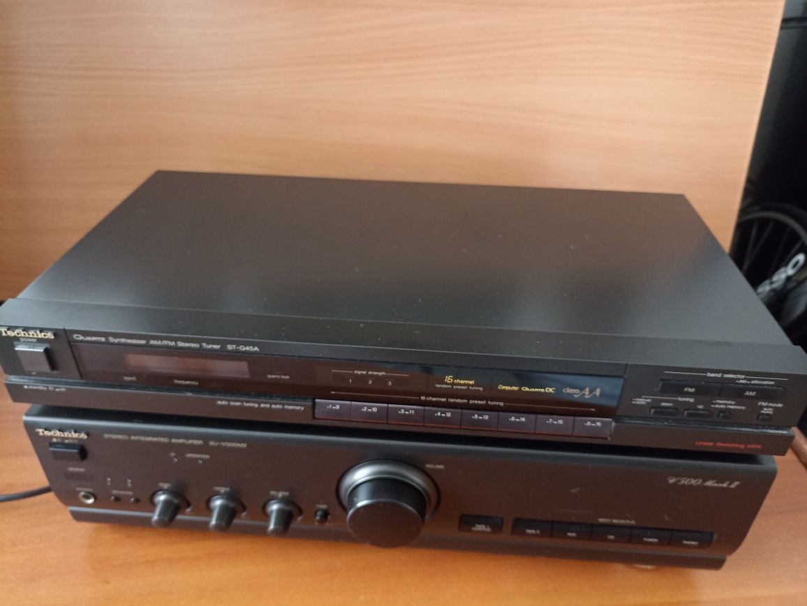 Amplificador Technics SU V500 mkII + sintonizador
