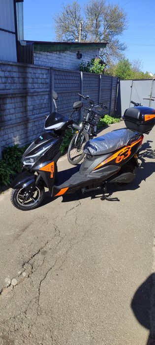 Електроскутер 800, 1000, 1200, 1500w 72v 25ah