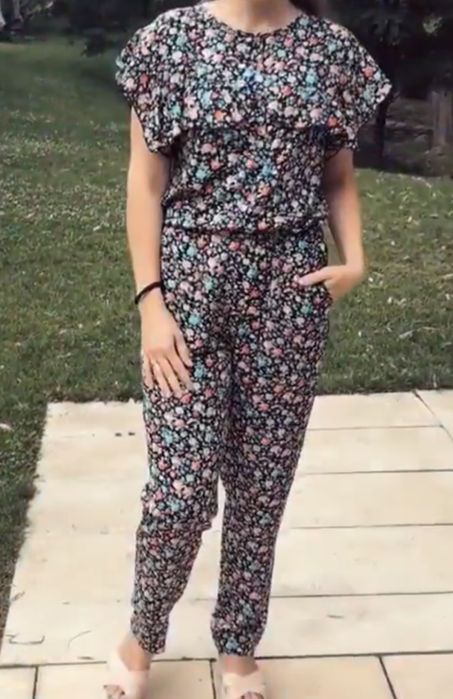 Новий Комбінезон з штапеля, літо наряд, розмір М, підходить для гв